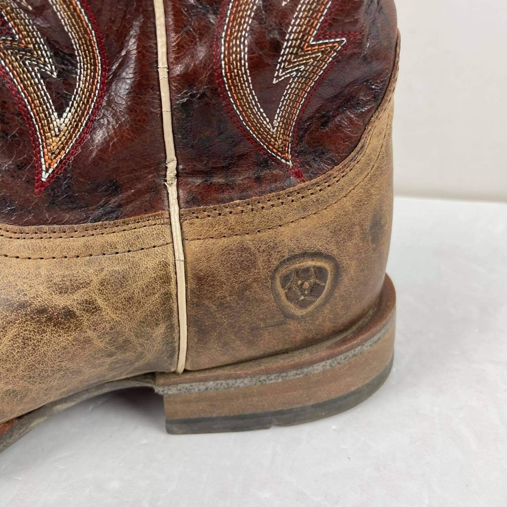 ARIAT Men's Branding Pen 10 EE Western Boots - Picture 6 of 9
